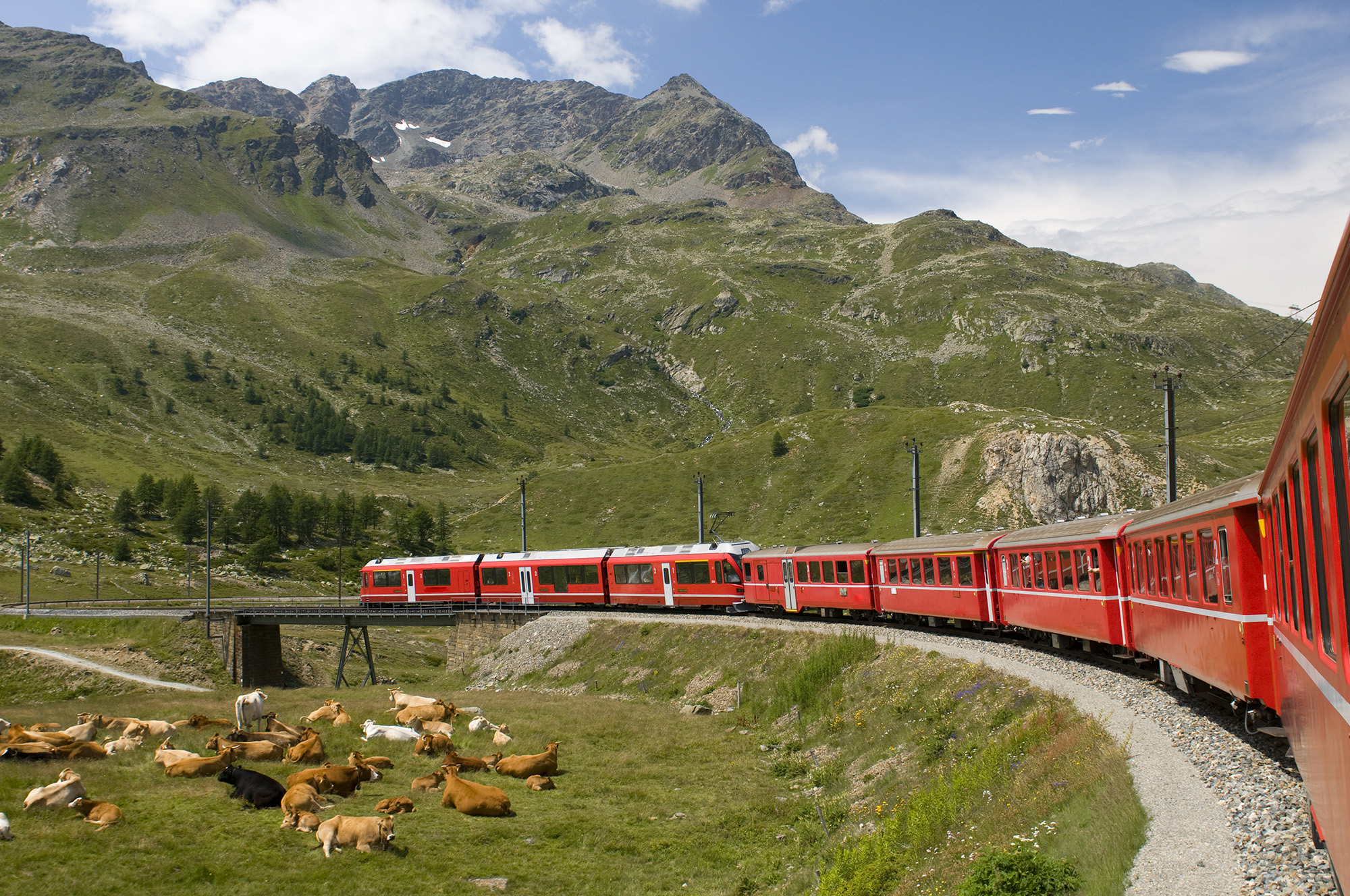 Bernina Express Rail Tours Fred.\ Holidays